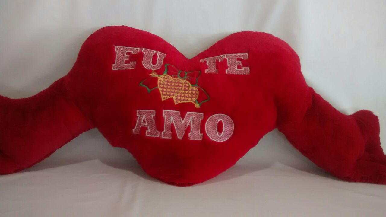 Coração de pelúcia grande Clearance